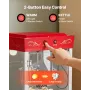 VEVOR Popcorn Machine, 0.2kg Stainless Steel Kettle, 800W Commercial Countertop Popcorn Maker, 48 Cups per Batch Theater Style P