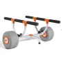 Kajakvogn, 158,8 kg bæreevne, Kajakvogn med 30,5 cm oppustelige