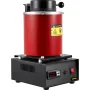 Gold Melting Furnace, 1350W, 1150 ℃ Max Temperature, Digital Electric Melting Furnace, with 3 kg Ceramic Crucible, Ingot Die, an