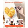 Airbrush Kit, 1/6 HP, Air Brush Kit with Air Compressor, 3 Dual-Action Professional Airbrushes with 3 Tips, Hose, Acrylic Paint,