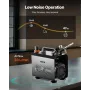 VEVOR Airbrush Kit, 1/6 HP, Air Brush Kit med luftkompressor, 1 Dual-Action Professional Airbrush med 3 spidser, slange, akryl