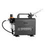 VEVOR Airbrush Kit, 1/6 HP, Air Brush Kit med luftkompressor, 1 Dual-Action Professional Airbrush med 3 spidser, slange, akryl