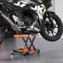 Motorcykel lift ATV saks Jack Dolly 1100 lbs bred dæk og