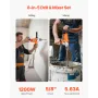 VEVOR Drill Mixer, 15.89mm Corded Electric Drill Mixer Set, 0-750RPM 3A Mixing Drills, Mixing Drills Machine with D-Handle for D