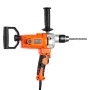 Drill Mixer, 15.89mm Corded Electric Drill Mixer Set, 0-750RPM 3A Mixing Drills, Mixing Drills Machine with D-Handle for Drillin