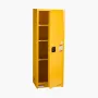 Flammable Cabinet, 59 x 46 x 165.1 cm, 23 Gallon Flammable Storage Cabinet with Adjustable Shelf, Cold-Rolled and Galvanized Ste