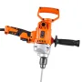 Drill Mixer, 12.7mm Corded Electric Drill Mixer Set, 0-850RPM 3.2A Mixing Drills, Mixing Drills Machine with D-Handle for Drilli