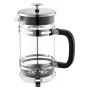 French Press Coffee Maker, 1 Liter Borosilicate Glass Coffee Press Tea Maker with Stainless Steel Filter, Large Glass French Pre