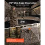 VEVOR Hunting Blind, 4-5 Person See Through Ground Blinds with Carrying Bag, 270 Degree Portable Camouflage Tent, Durable Concea