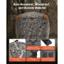 Hunting Blind, 4-5 Person See Through Ground Blinds with Carrying Bag, 270 Degree Portable Camouflage Tent, Durable Concealed Sh