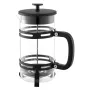 VEVOR French Press kaffemaskine, 1 liter borosilikatglas kaffepresse temaskine med rustfrit stålfilter, stort glasfren