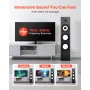 Passive Floorstanding Speaker, 2-Way, Floor-Standing Tower Speaker with 25.4 mm Tweeter, 165.1 mm Woofer, 200W Peak Power, 70Hz–