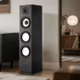 Passive Floorstanding Speaker, 2-Way, Floor-Standing Tower Speaker with 25.4 mm Tweeter, 165.1 mm Woofer, 200W Peak Power, 70Hz–