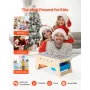 Kids Vendbart aktivitetsbord i træ, Multi-Purpose