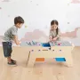 Kids Vendbart aktivitetsbord i træ, Multi-Purpose