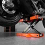 Motorcycle Lift Scissor Jack Stand 499.5 kg with Saddle ATV Lift Dirt Bike