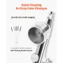 Airbrush Kit, 1/6 HP, Air Brush Kit with Air Compressor, 1 Dual-Action Professional Airbrush with 3 Tips, Hose, Holder, Cleaning