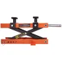 Motorcycle Lift Scissor Jack Stand 499.5 kg with Saddle ATV Lift Dirt Bike