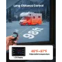 Diesel Heater, 12-24V 5-8KW Portable Diesel Air Heater with Remote Control and LCD Screen, Fast Heating Low Noise, 10 L Large Fu
