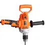 VEVOR Drill Mixer, 15.89mm Corded Electric Drill Mixer Set, 0-850RPM 3.2A Mixing Drills, Mixing Drills Machine with D-Handle for