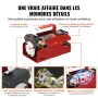 Fuel Transfer Pump, 12V DC 37.9 LPM 798.6 cm Lift, Portable Electric Diesel Transfer Extractor Pump Kit with Automatic Shut-off 