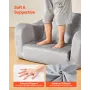 2-i-1 børnesofa, sammenfoldelig blød babysofa med armlæn, lavet