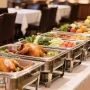 Stainless Steam Hotel Pan, 1/2 Size x 63.5mm Deep, 3.8L Table Steam Pan, Anti Jam Restaurant Supplies Reusable Rustproof Caterin