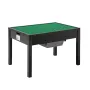 Kids Wooden Activity Table, Building Blocks Double-Sided Tabletop, Multi-Purpose Activity Play Table with 2 Storage Bins for Kid