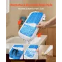 VEVOR Spray Mop, with 3 Washable Pads for Dry and Wet Floor Cleaning & an 800ml Refillable Water Tank, Microfiber Dust Wet Mop &