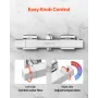 Thermostatic Shower Faucet Valve, 38℃ Secure Lock Thermostatic Shower Faucet Valve, Hot Cold Water Showering Faucets Temperature