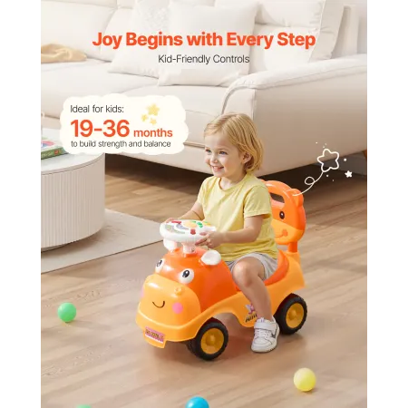 Ride On Toddler Push Car, Push Car til Toddler 19 til 36