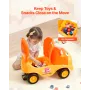 Ride On Toddler Push Car, Push Car for Toddler 19 to 36 Months, Kids Ride On Toy with Horn & Music, 22 kg Load Capacity, Under-s