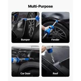 VEVOR Dent Puller Kit, 5.9 kg 14-in-1 Slide Hammer Dent Removal Kit, Heavy-Duty Auto Body Truck Repair Automotive Damage Remover