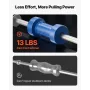 buletrækkersæt, 5,9 kg 14-i-1 glidehammer bulefjernelsessæt