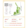 Button Maker Machine, 58 mm, Plastic Pin Maker med 100 stk.