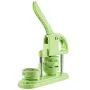 Button Maker Machine, 58 mm, Plastic Pin Maker with 100pcs Button Parts, Circle Cutter and Hex Wrenches, Reinforced Ergonomic Ha
