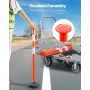 3-pack trafikafgrænserstolper, 871 mm trafiksikkerhedskegler