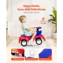Ride On Toddler Push Car, Push Car for Toddler 19 to 36 Months, Kids Ride On Toy with Music & Under-seat Storage, 25 kg Lo