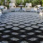 Gravel Grid, 2 Inch Depth, 26.87 x 3.94 FT / 8200 x 1200 mm, 1880 LBS Per Sq ft Grass Ground Retainer, Permeable Geo Grids Drive
