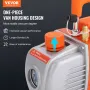 3 gallon vakuumkammer og 3,5 CFM pumpe kit, hærdet glas låg
