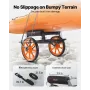 Kajakvogn, 149,7 kg Lastekapacitet, Kanovogn ​​Dolly med 38,1