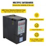 VEVOR 1.5KW VFD Variable Frequency Drive Inverter for Spindle Motor Speed Control 2HP 7A 220-250V (1.5KW