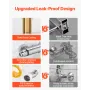 Thermostatic Shower Faucet Valve, Anti-Scald 38℃ Secure Lock Thermostatic Shower Mixer Valve, Hot Cold Water Showering Faucet Te