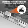 Linear Guide Rail Set, SBR20 1800mm, 2 stk 70,9 in/1800 mm