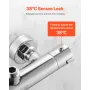 VEVOR Thermostatic Shower Faucet Valve, 38℃ Secure Lock Thermostatic Mixing Valve, Hot Cold Water Showering Faucet Temperature C