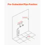 Thermostatic Shower Faucet Valve, 38℃ Secure Lock Thermostatic Mixing Valve, Hot Cold Water Showering Faucet Temperature Control