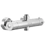 Thermostatic Shower Faucet Valve, 38℃ Secure Lock Thermostatic Mixing Valve, Hot Cold Water Showering Faucet Temperature Control