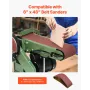 VEVOR Sanding Belts, 152mm x 1219mm Belt Sander Sanding Belts, 10PCS 80 Grit Aluminum Oxide for Woodworking, Steel, Aluminum, No
