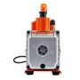 115 L/min AC Vacuum Pump and Gauge Set, Single Stage, Rotary Vane HVAC Air Vacuum Pump, A/C Refrigerant Manifold Gauge Kit, with