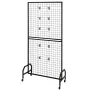 2-pakker gittervægpaneler, 898 x 1798 mm trådnetpaneler